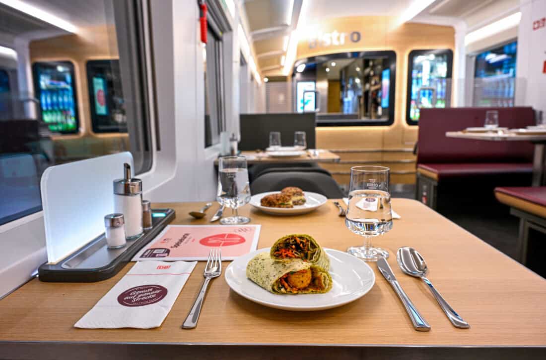BahnBonus: 5 Prämienpunkte pro Euro in der Bordgastronomie