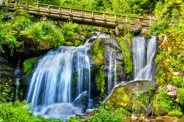 Besucht die höchsten Wasserfälle Deutschlands