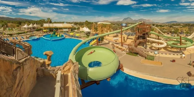 Europe's first medieval resort with water slides! 🏰💦