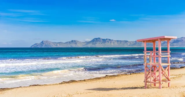 In erster Strandreihe in Can Picafort ⛱️ ☀️ 🌊
