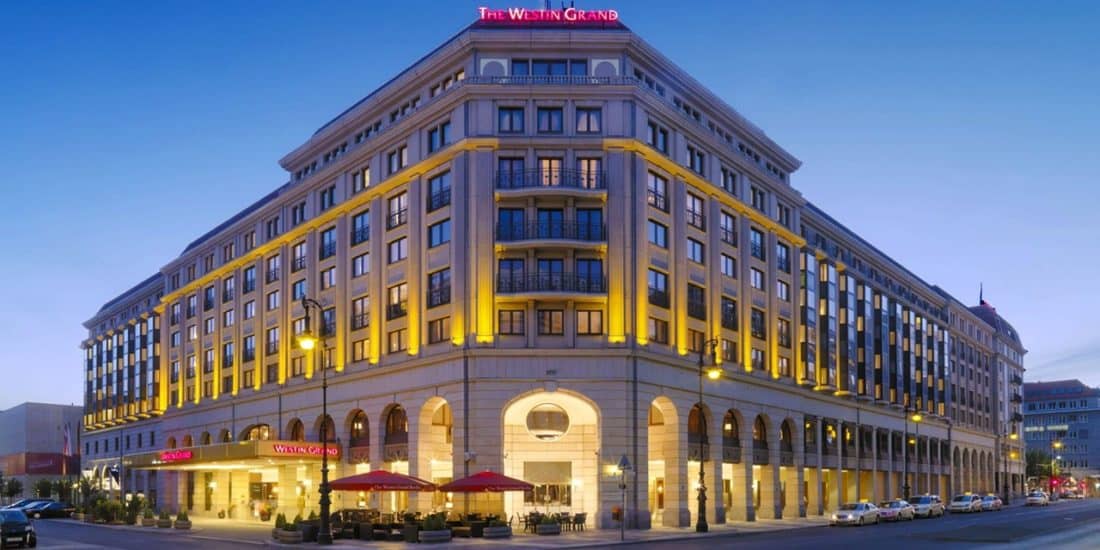 The Westin Grand Berlin ab 180€ im Deluxe-Doppelzimmer inkl. Frühstück