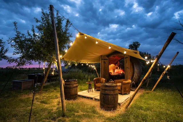Übernachtet im Wineyhouse! 🍷