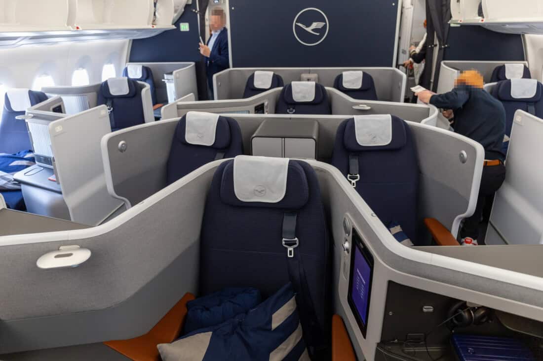 Übersicht: Alle Strecken (und Flugzeuge) mit der Lufthansa Allegris Kabine