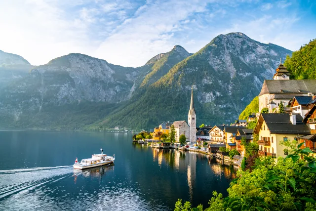 Unweit vom Hallstätter See